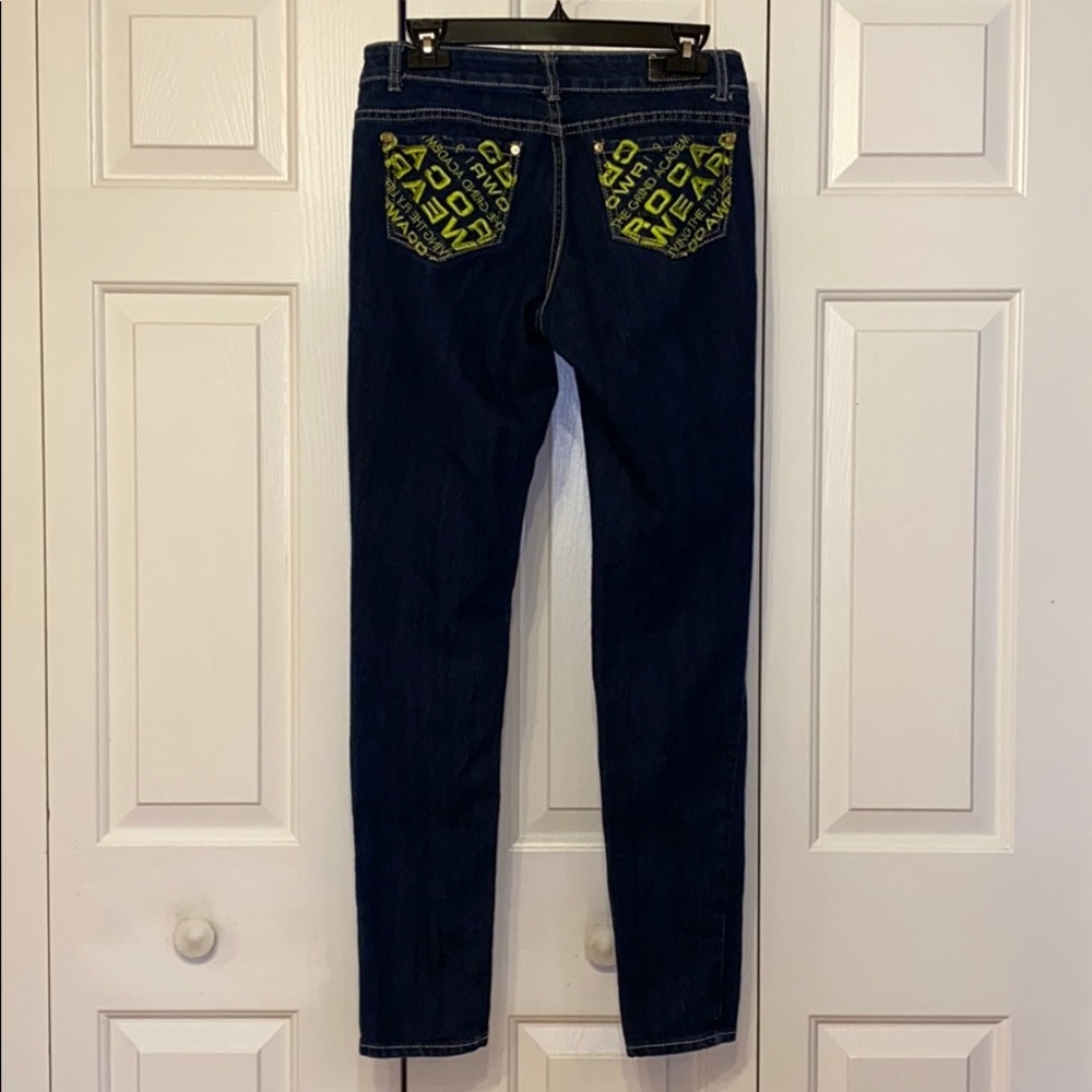 ROCAWEAR Skinny Jean The Grind Academy  sz 7